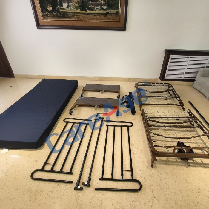 Full Electric Adjustable Bed & Homecare Side Rail: How CareAge Transforms Elderly Care Efficiency Amid Global Staffing Crisis