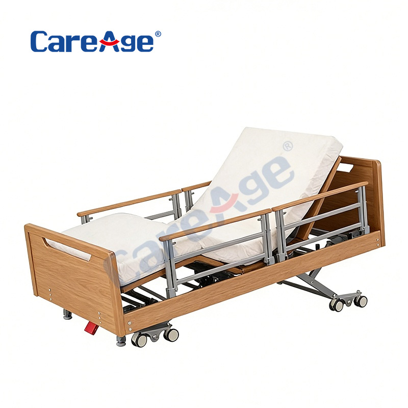 Cama de enfermagem elétrica ultrabaixa com cinco funções 74743