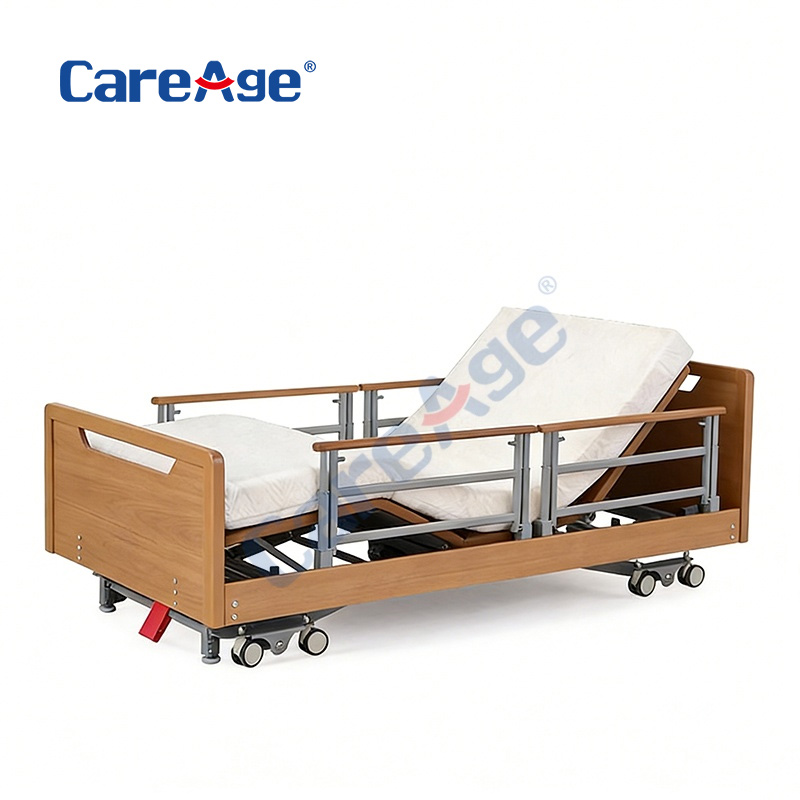 Cama de enfermagem elétrica ultrabaixa com cinco funções 74743