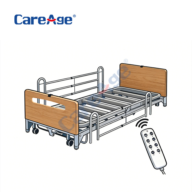 Cama baixa totalmente elétrica 74712