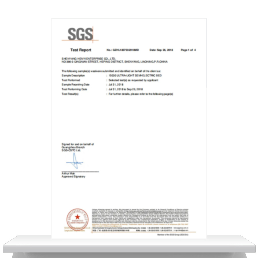 Cama semi elétrica SGS