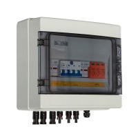 Plastic housing PV combiner box