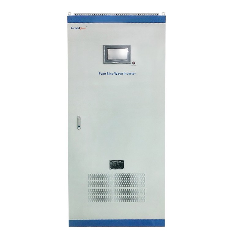 Tần số thấp Công suất lớn Sóng sin tinh khiết Tắt lưới Biến tần Loại tủ dọc