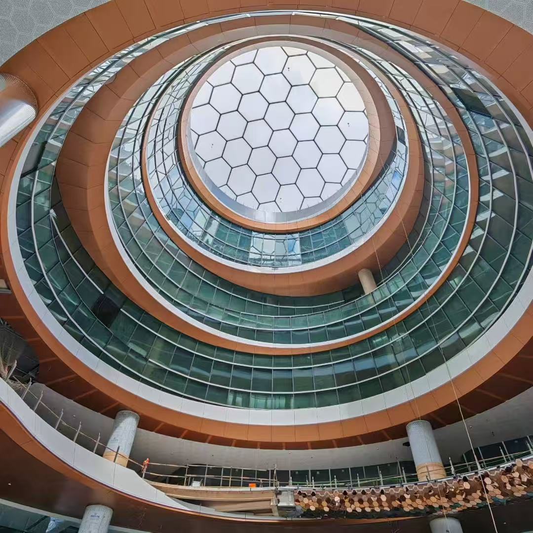 Pyronano Fire-Resistant Glass Systems Delivered with Precision in Shanghai Aerospace Hub