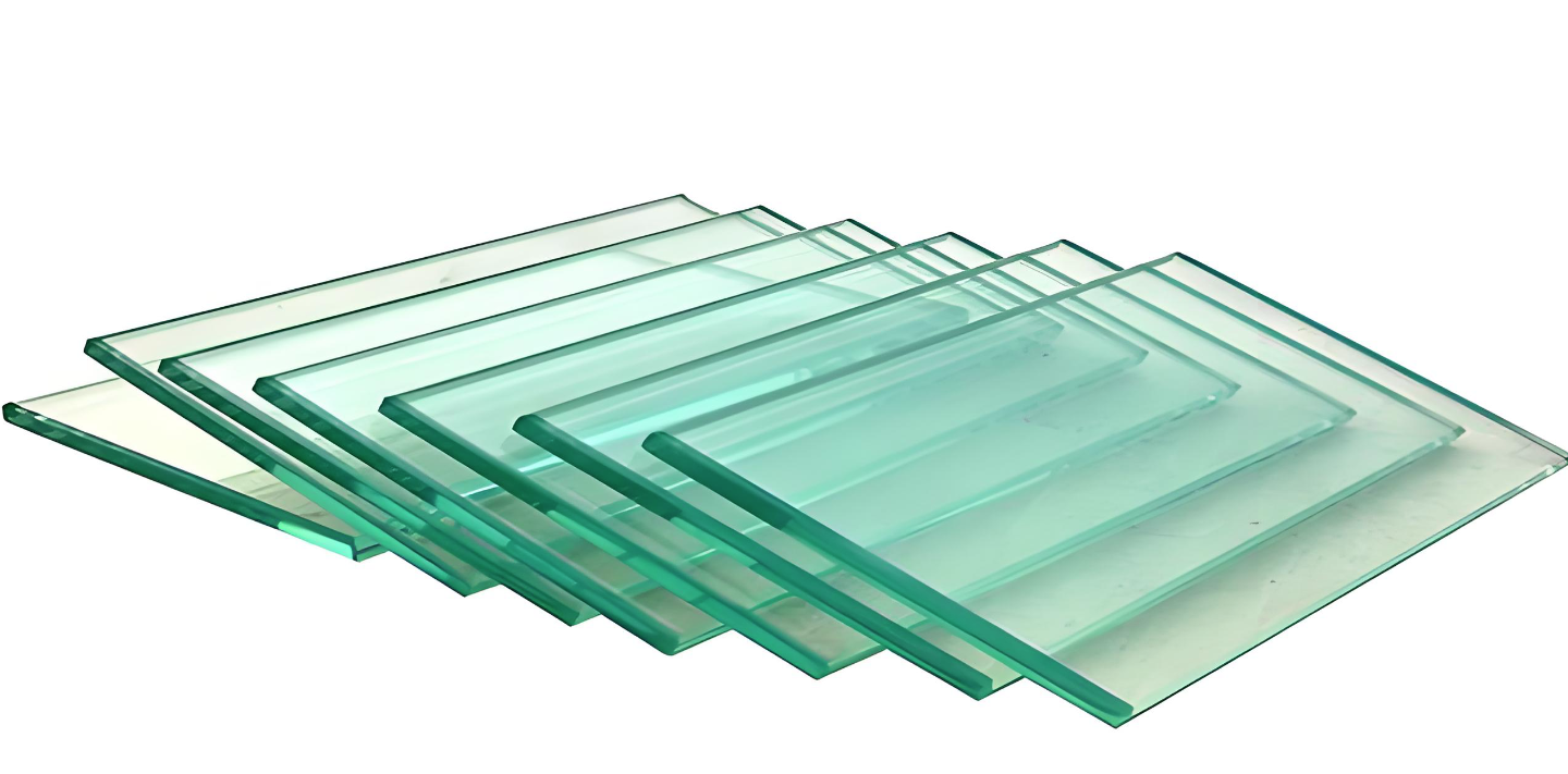 Clear fire glass for stairs Clear fire glass for stairs