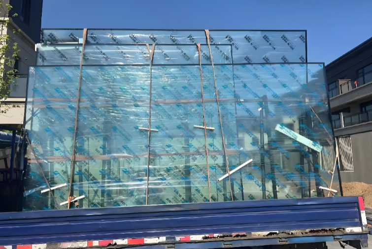 fire-resistant glass for corridors