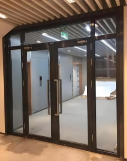 fire resistant glass façade