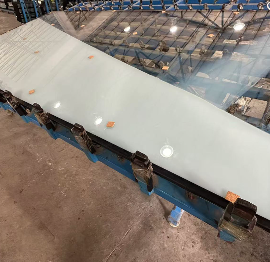 Architectural fire-resistant glass