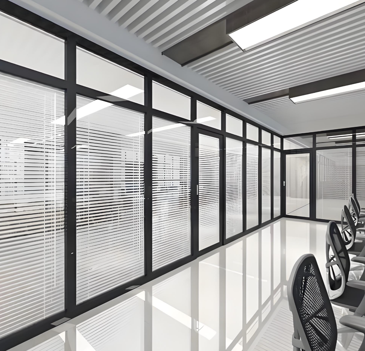 Multi-layer fire resistant glass