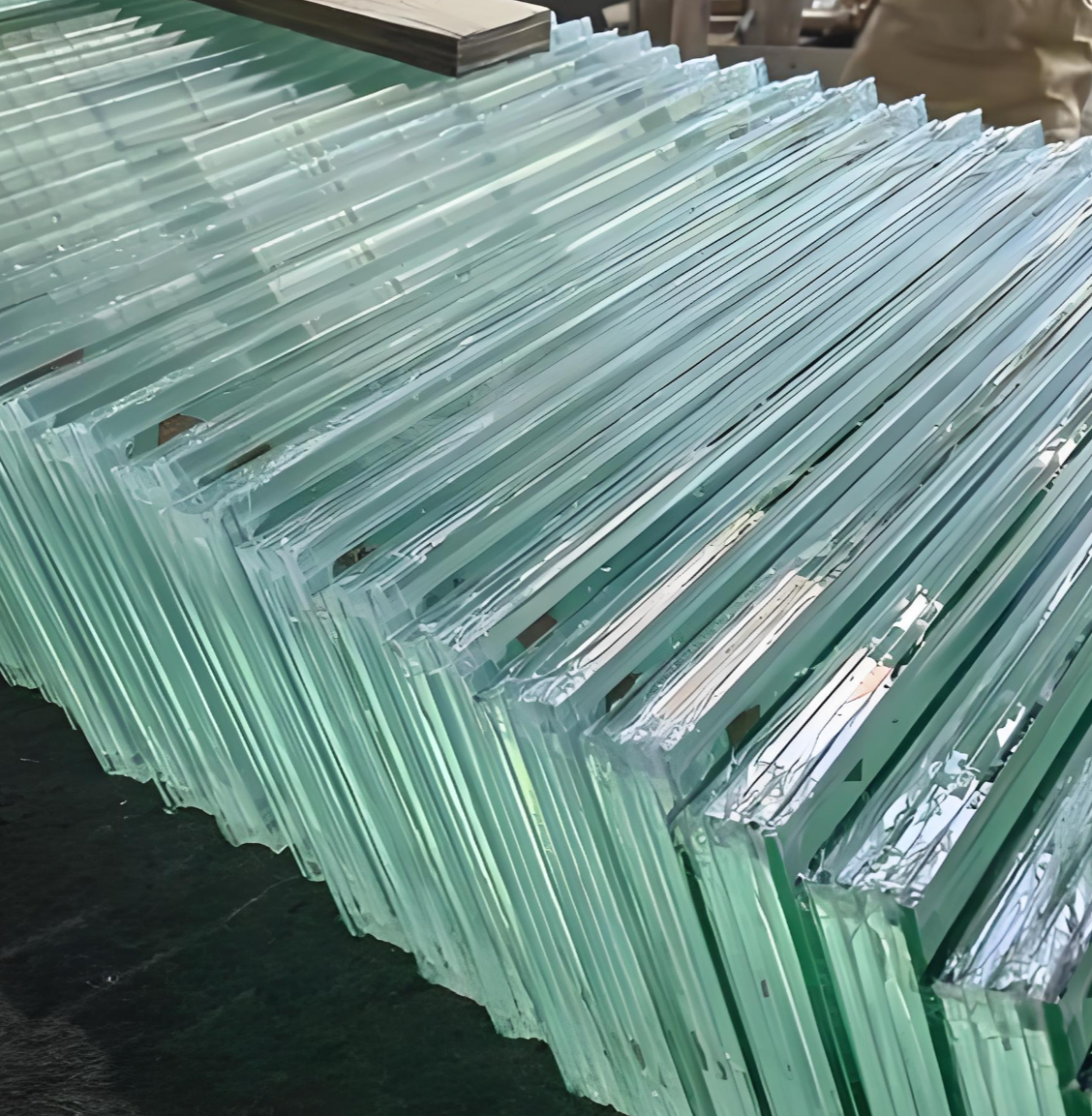Custom thickness fire glass
