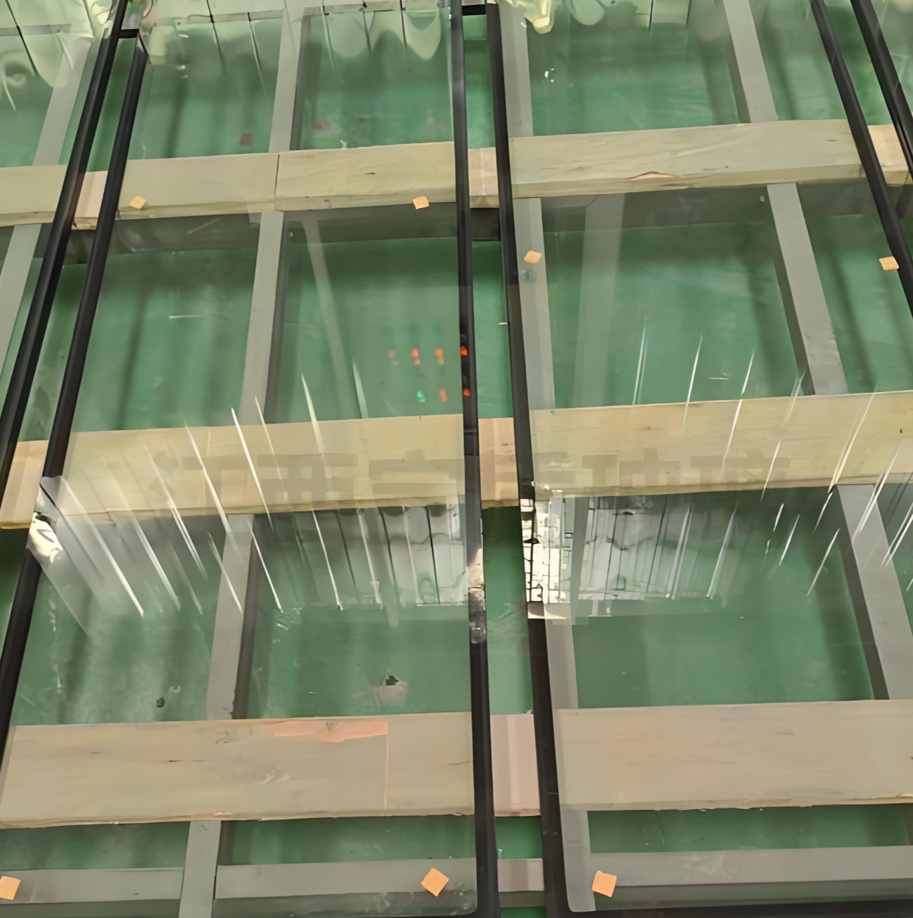 EI60 fire-resistant glass