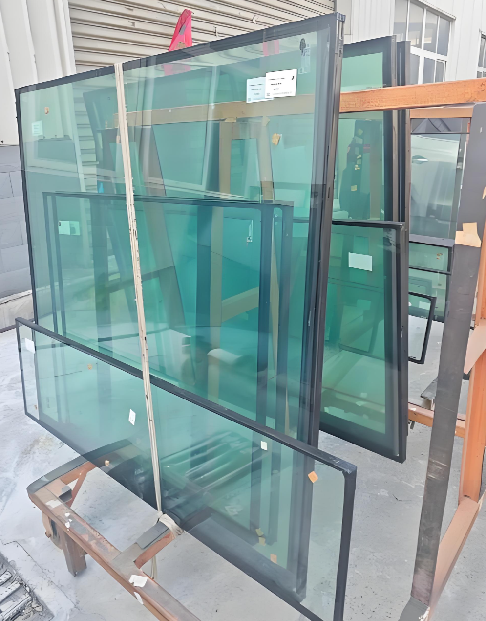 heat-insulating fire glass