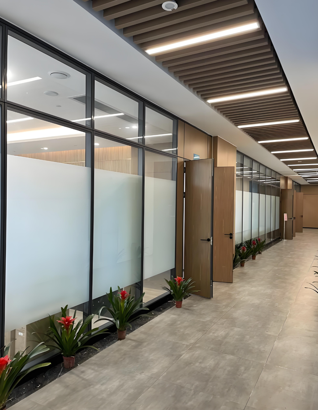 high-performance glass partitions