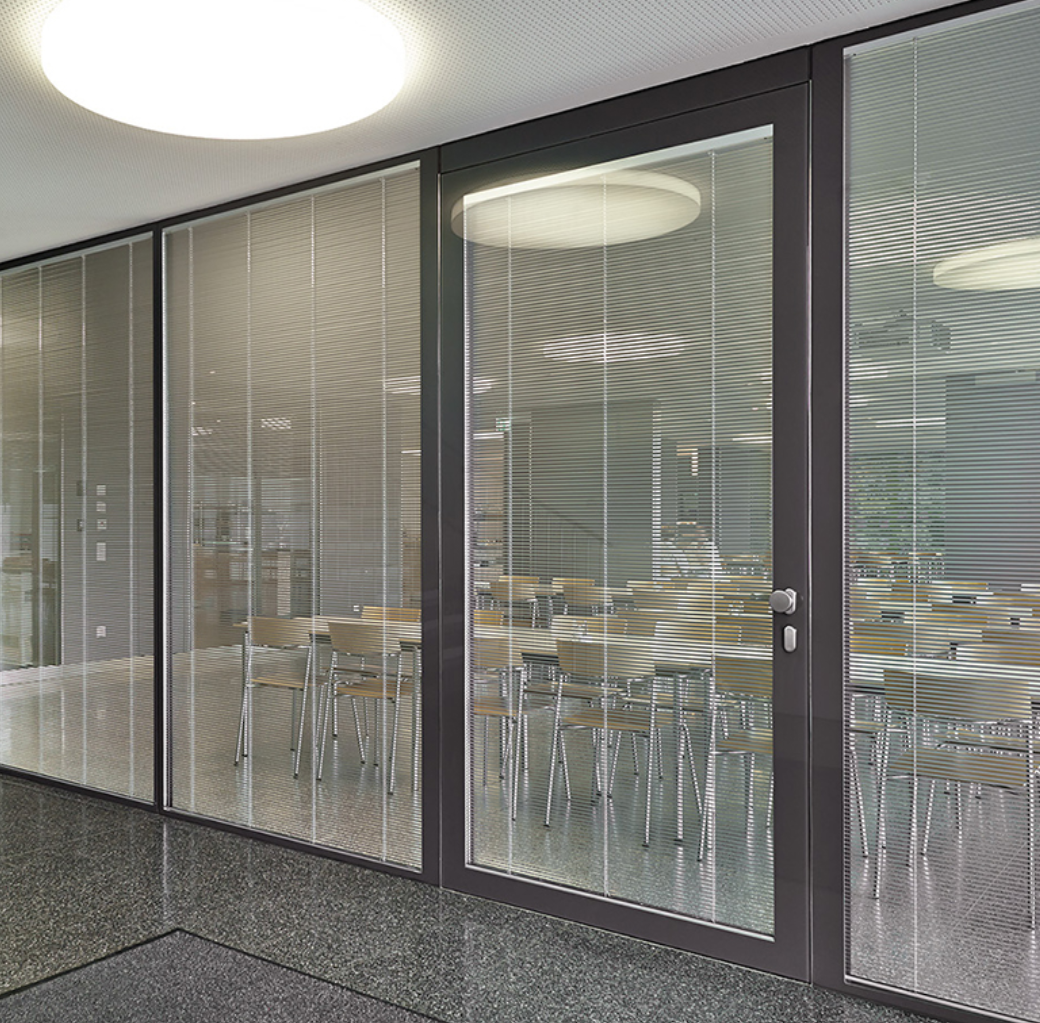 EI rated glass partition