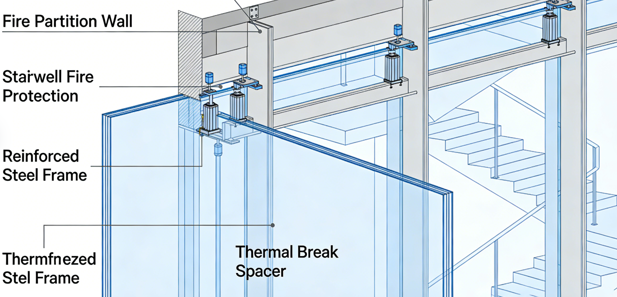 Oversized Fire Rated Glass Panels