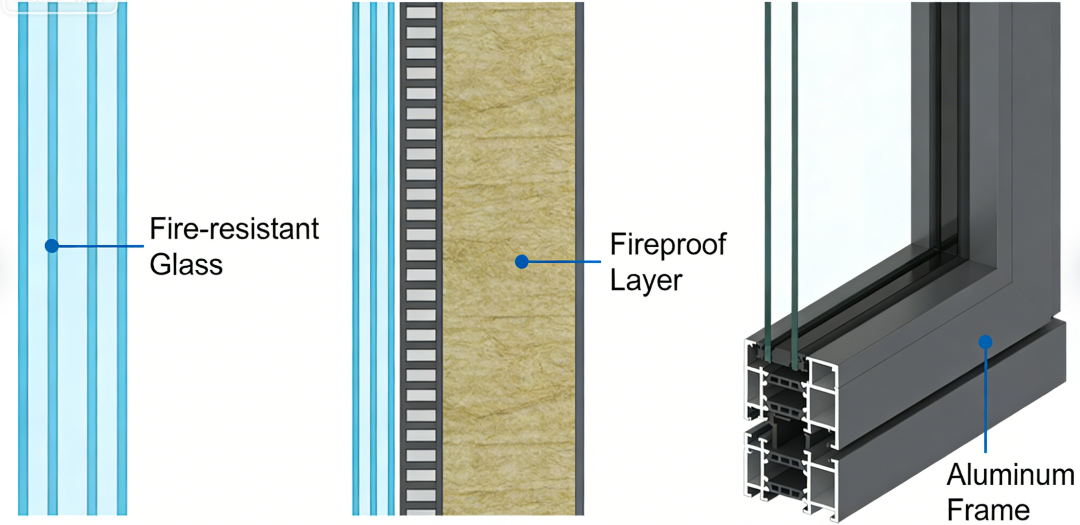 Fire Glass For Public Buildings Fire Glass For Public Buildings