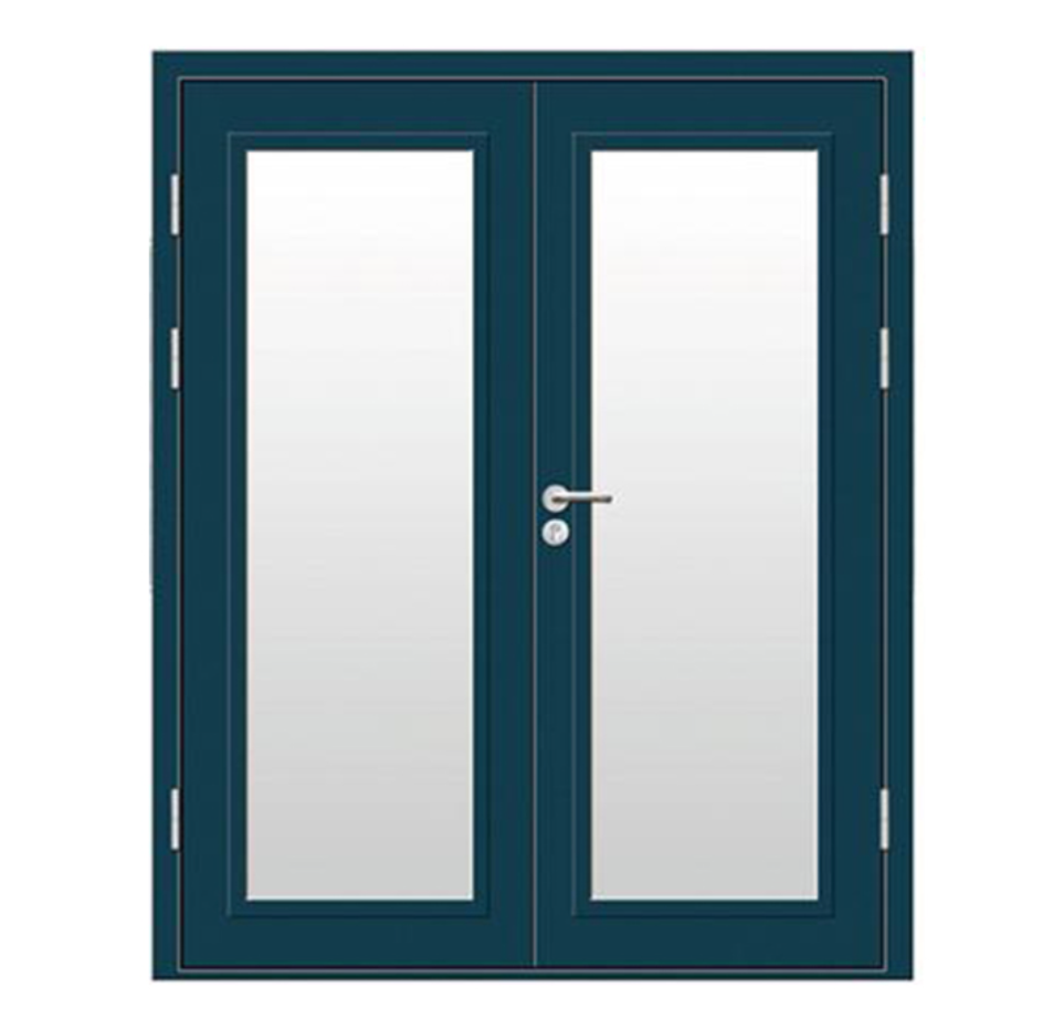 Double Leaf Fire-Rated Glass Door Double Leaf Fire-Rated Glass Door