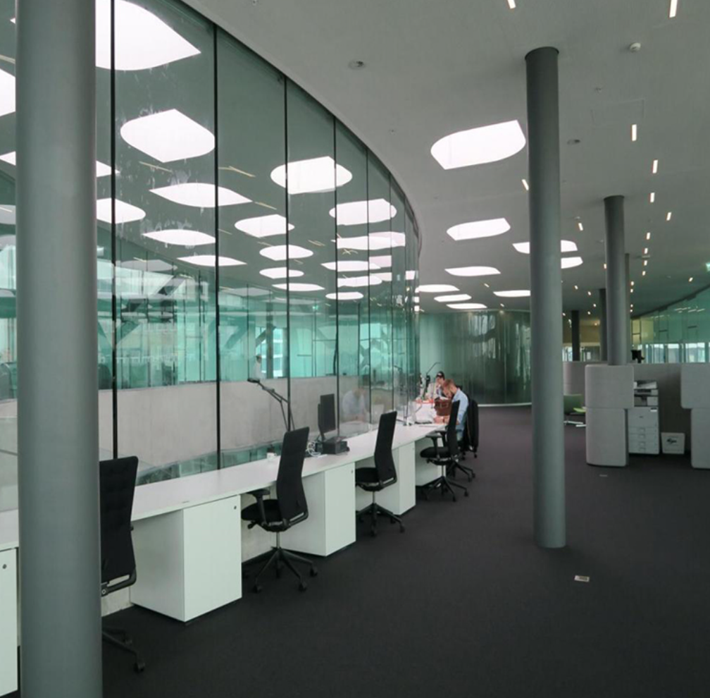 Fire-Resistant Glass Partition Frameless Fire-Resistant Glass Partition Frameless