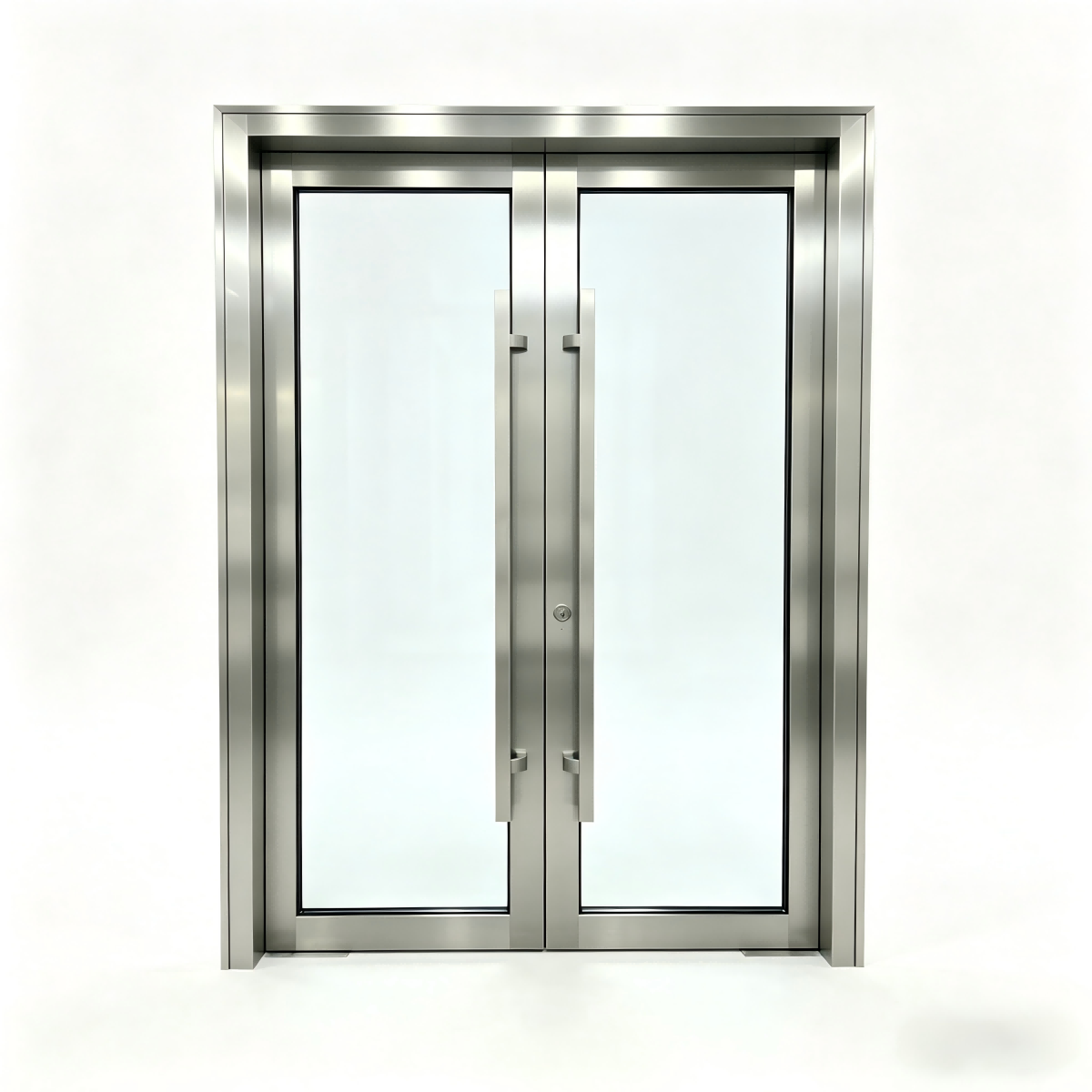 Double Fire Rated Glass Door | EI60 Fire Resistant Glass Door System