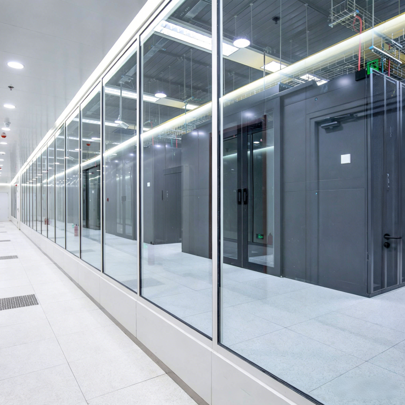 Fire-resistant door for the data center