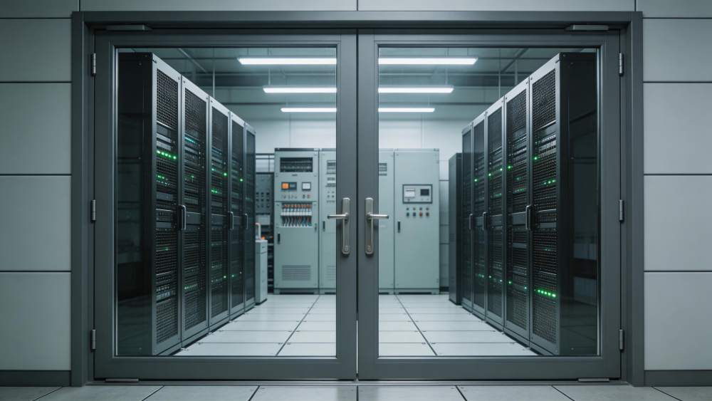 Machine Room Fire Rated Glass Door