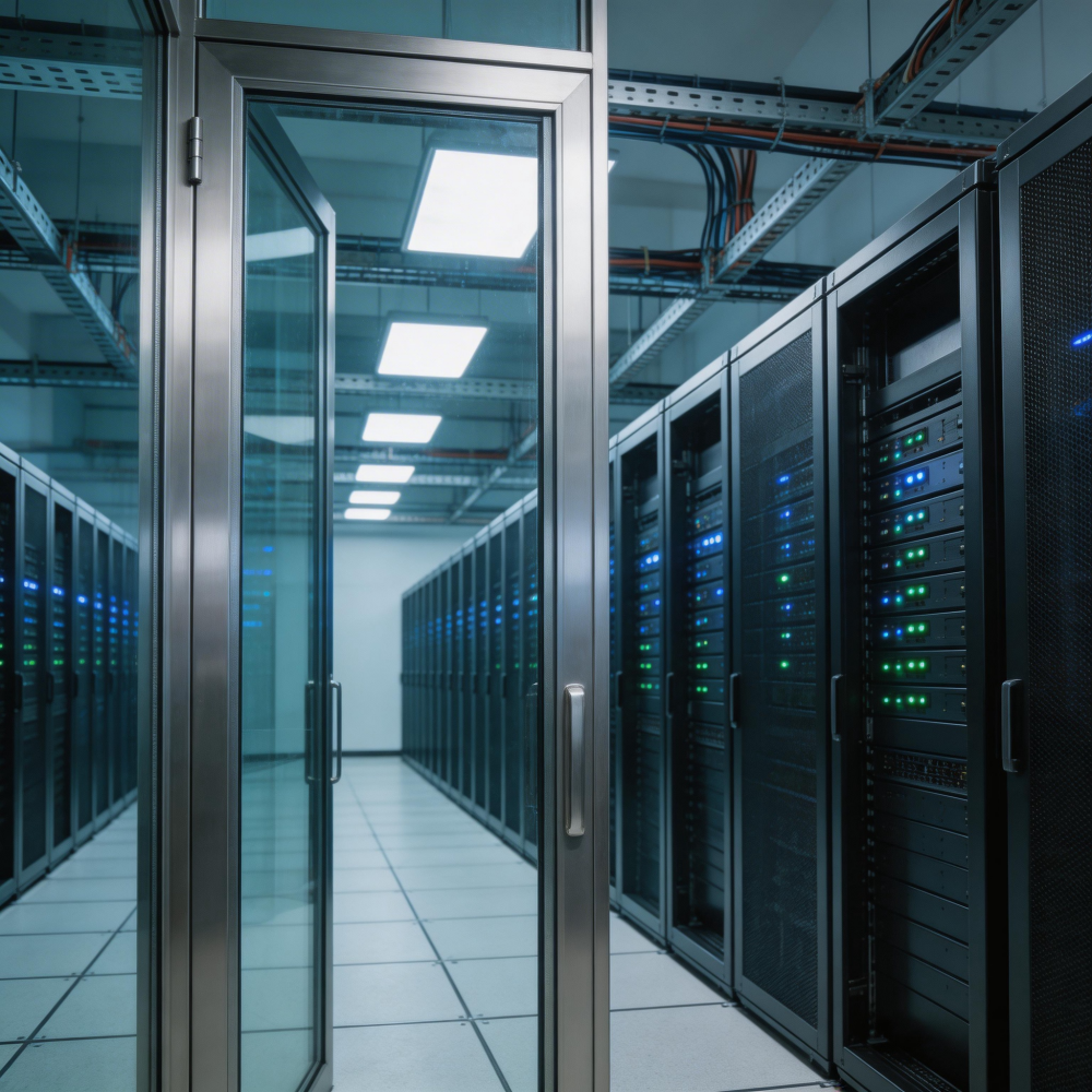 Machine Room Fire Rated Glass Door