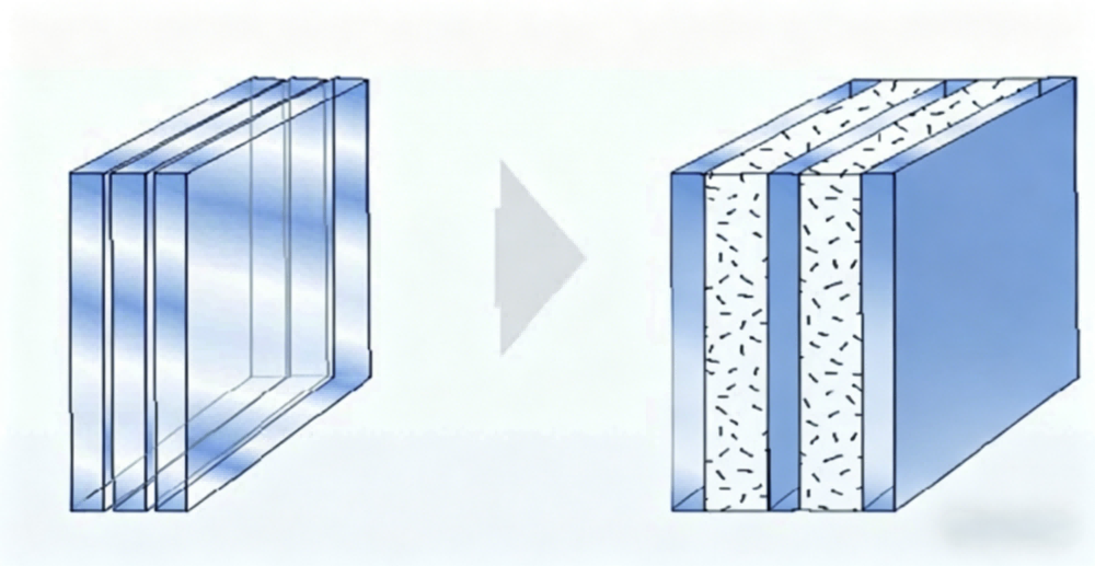 Pyronano Fire-Resistant Glass