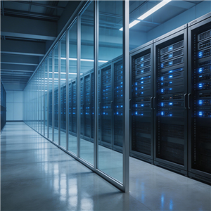 Fire Rated Glass Partition for Data Centers