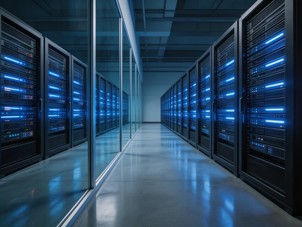 Data center fire rated glass partition