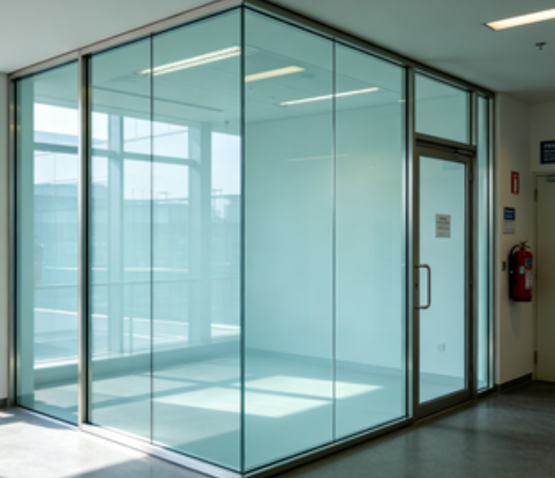 Commercial Fire Glass Design