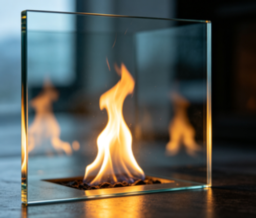 Fire Glass Application By Zone