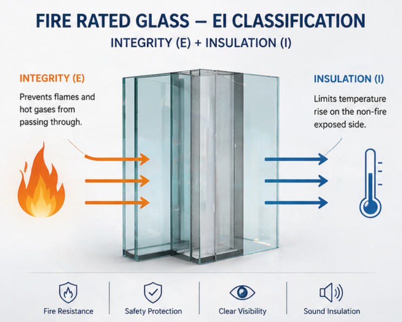 30 minute fire rated glass​