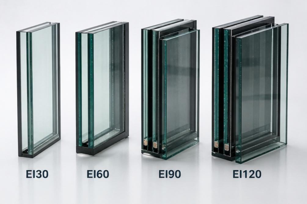 fire-rated glass for commercial buildings​