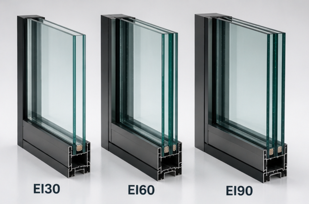 fire-rated glass walls for office renovation​