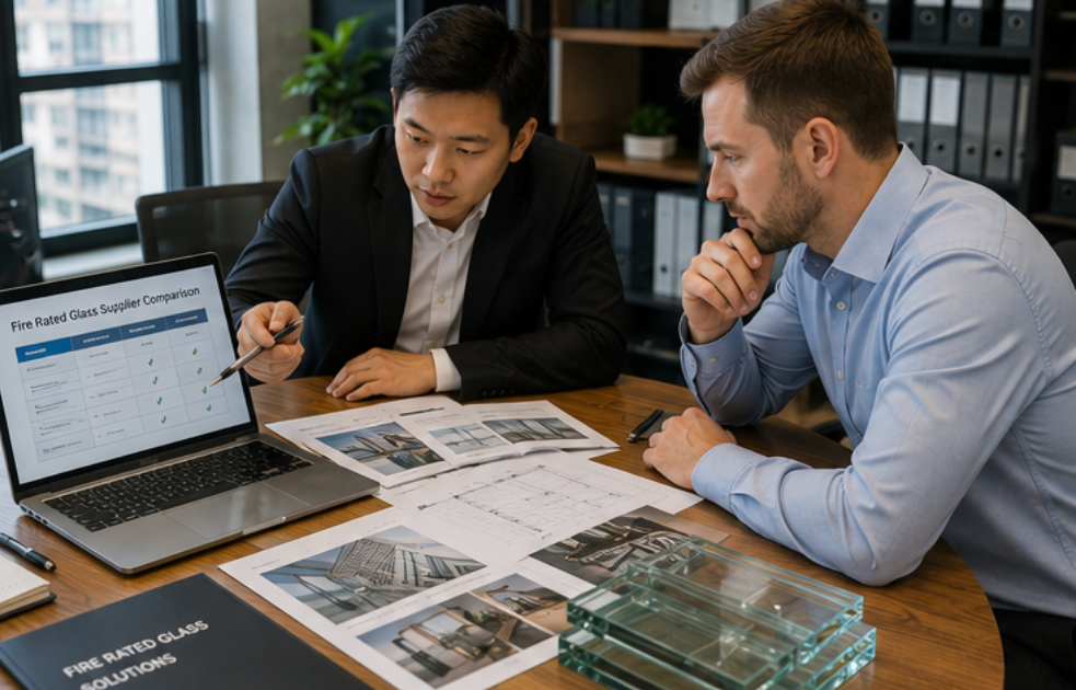 how to reduce procurement risk when buying fire rated glass from China​