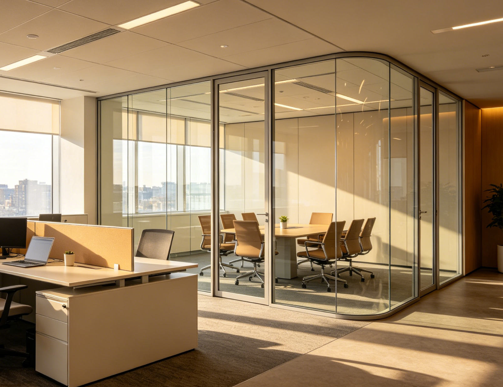 Fire rated glass partition office renovation Fire rated glass partition office renovation
