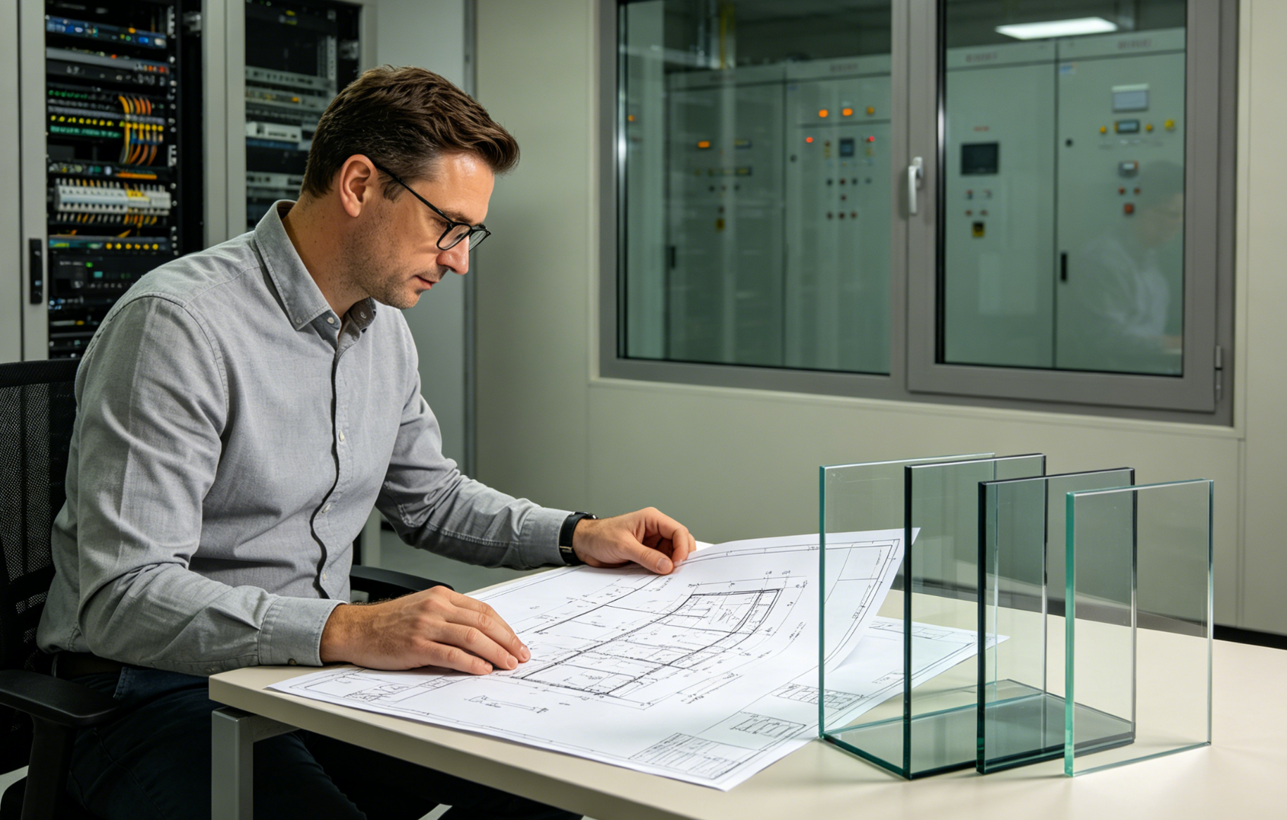 Fire rated observation window electrical room Fire rated observation window electrical room