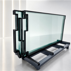 Custom Irregular Shape Fire Resistant Glass Panels for Architectural Glazing