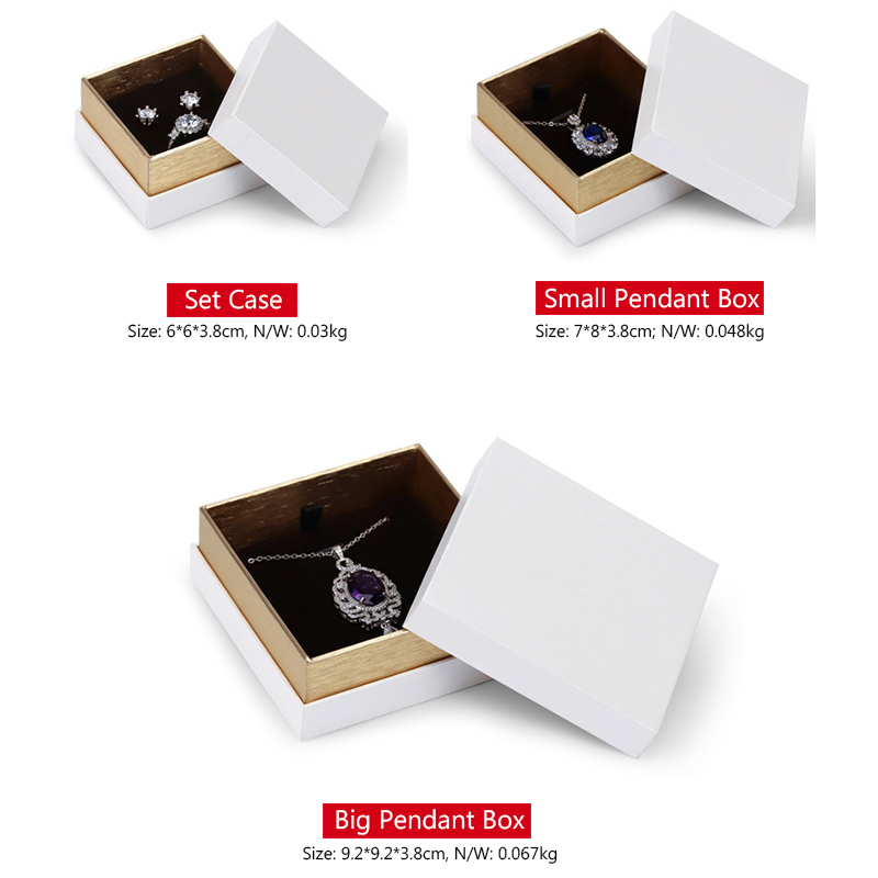 necklace box with logo