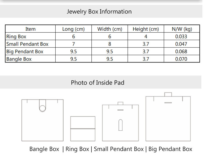 jewelry boxes with ribbon bow