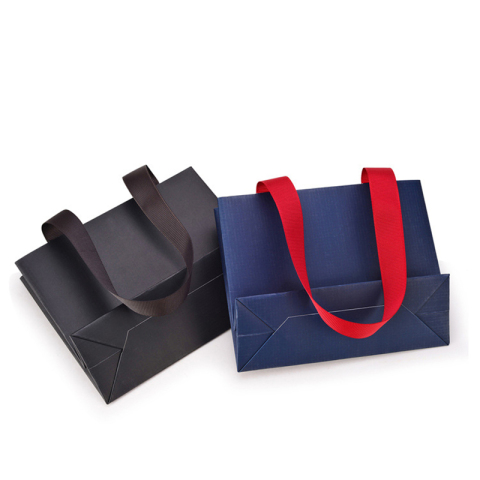 promotion shopping jewellery paper bag with handle