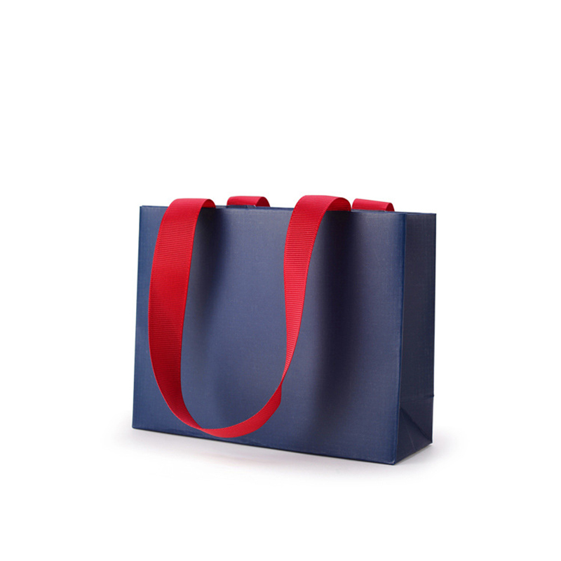 recycled kraft paper shopping bag with buyer's logo