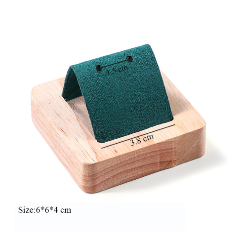 wood ear stud display ear nail holder bamboo earring display rack