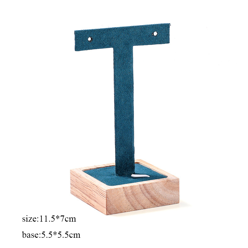 jewelry counter display earring display t bar earring stands