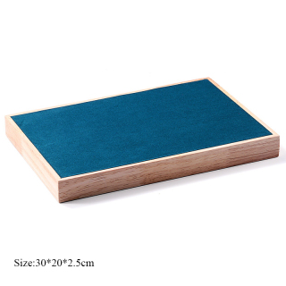 popular jewelry exhibition retail counter display tray