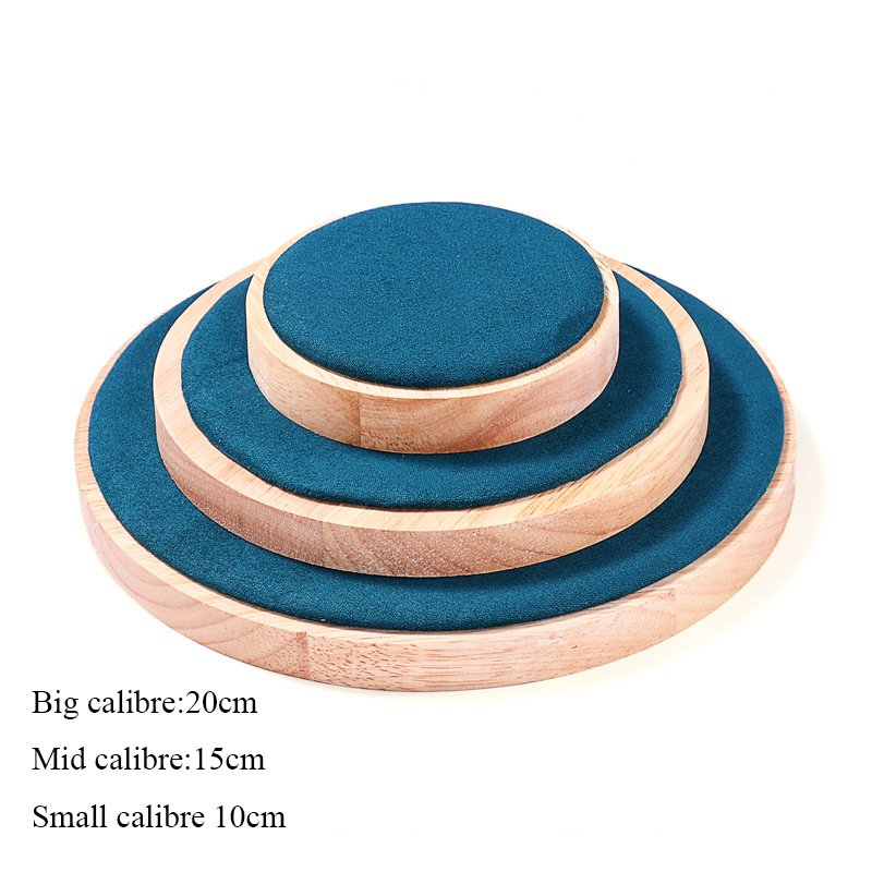 necklace ring pendant rack jewellery display tray linen jewelry plate