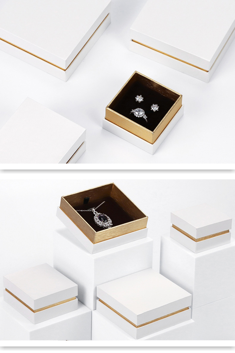 white gift boxes