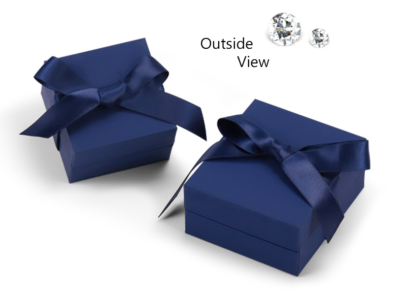 boxes with ribbon