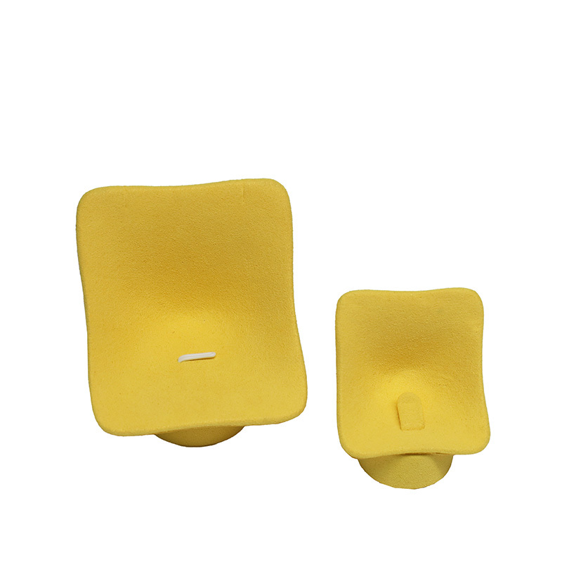 microfiber jewelry display for necklace stand earring shelf