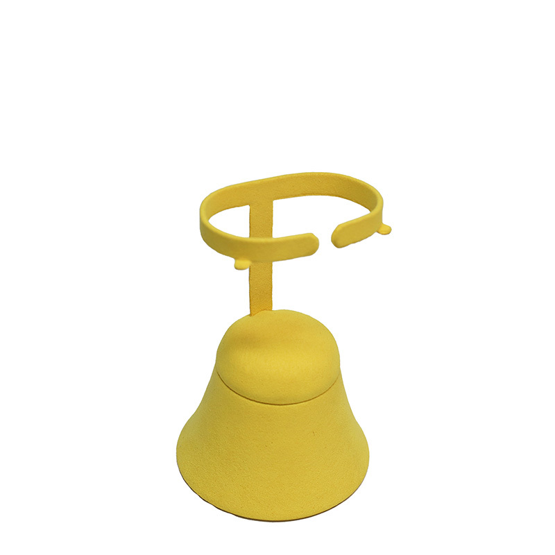 microfiber jewelry display for necklace stand earring shelf